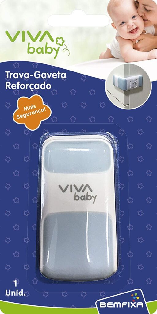 Trava de gavetas reforçado
