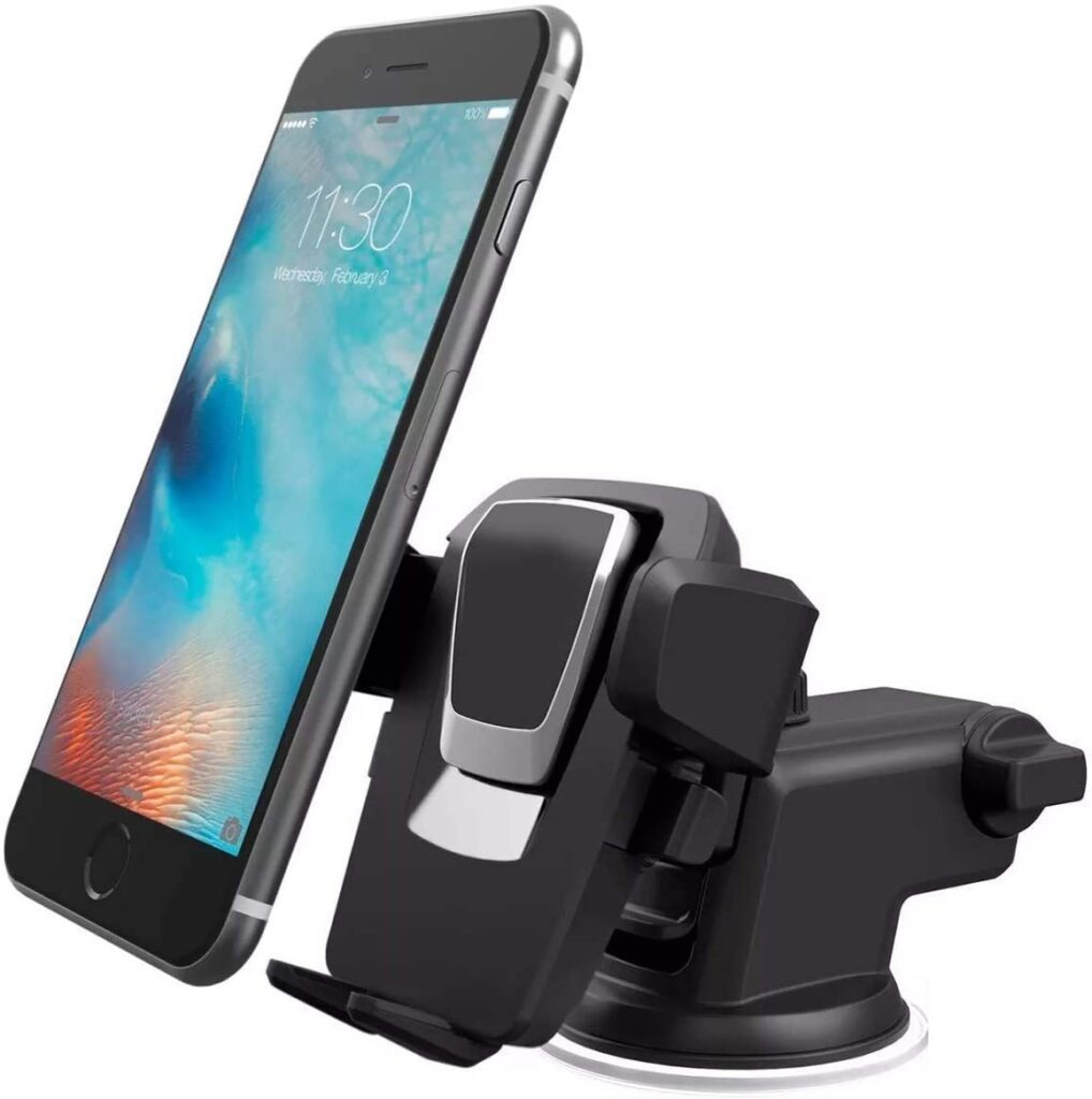 Exbom Suporte Celular Gps Carro Veicular Trava Automática