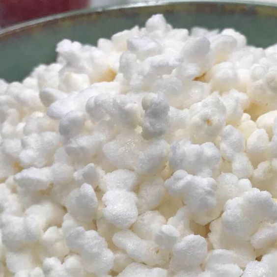 Pipoca de sagu para festa junina do bebê